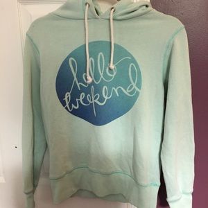 Hello weekend sweatshirt